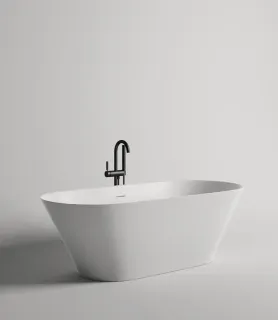 Ванна из искусственного камня Salini Mona S-Sense 102911G 180x80см белый глянцевый